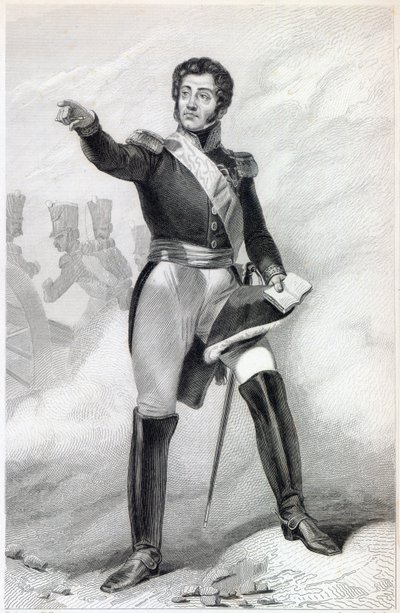 गेब्रियल जीन जोसेफ मोलिटर (1770-1849), फ्रांस के काउंट और मार्शल द्वारा एंटोनी चार्ल्स होरेस वर्नेट