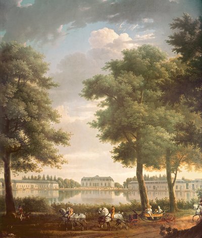 कैसल बेनराथ, 1806 द्वारा एंटोनी चार्ल्स होरेस वर्नेट