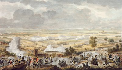 जीन डुप्लेसी-बर्टाक्स (1747-1819) (एक्वाटिंट) द्वारा उत्कीर्ण मारेंगो की लड़ाई, 23 प्रशंसनीय, वर्ष 8 (12 जून 1800) द्वारा एंटोनी चार्ल्स होरेस वर्नेट