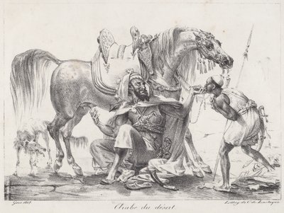 रेगिस्तानी अरब द्वारा Antoine Jean Gros