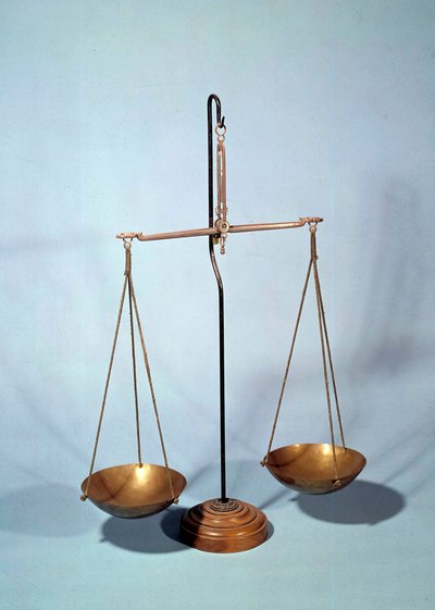 मापने का उपकरण: एंटोनी लुई लावोसियर (1746-1794), फ्रांसीसी रसायनज्ञ द्वारा संतुलन द्वारा एंटोनी लॉरेंट डी लवॉज़ियर