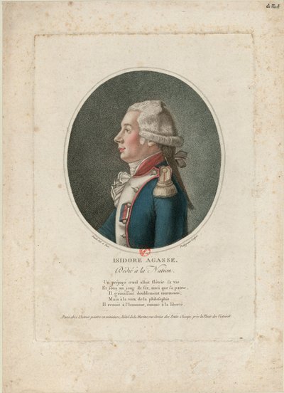 इसिडोर अगसे, सी। 1790. द्वारा एंटोनी फेलिप्को