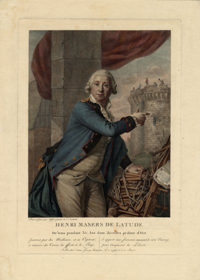 हेनरी मासेर्स डी लाटूड का पोर्ट्रेट 1725-1805, 1790 द्वारा एंटोनी वेस्टियर