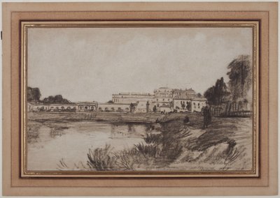 वर्साय, 1800 का दृश्य। द्वारा एंटोनी वोलोन