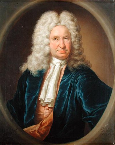 माथियास लुत्केन का पोर्ट्रेट (1652-1722), 1718 (179059 भी देखें) द्वारा एंटोन पॉलसेन