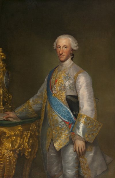 Infante डॉन लुइस डी बोरबोन की पोर्ट्रेट, c.1776 द्वारा एंटोन राफेल मेंगस