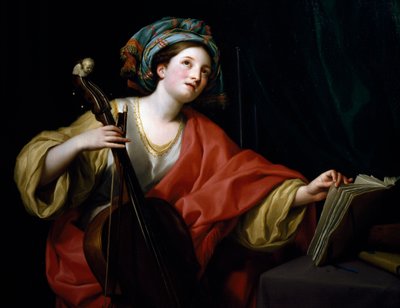एंटोन राफेल मेंगसो द्वारा सेंट सेसिलिया द्वारा Anton Raphael Mengs