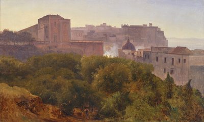 चियाटामोन में फ़्रैंकविला वुड, c.1824 (कैनवास पर तेल) द्वारा एंटोन सिमिनक पितलू