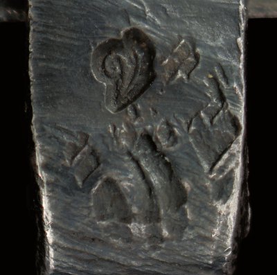 माइक्रोस्कोप, c.1690 (चांदी और कांच) (1121456-60 देखें) द्वारा एंटोनी वैन लीउवेनहोक
