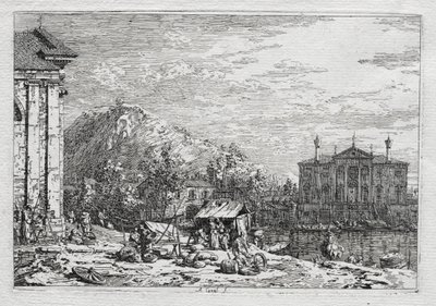 वेनिस और एनविरॉन का दृश्य: ए सिटी बियॉन्ड ए रिवर, 1700s। द्वारा जियोवानी एंटोनियो कैनाल (कैनेटेटो)