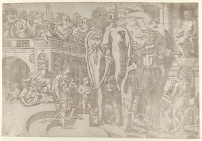 शाही हाथी, 1542-45। द्वारा एंटोनियो फैंटुज़ी
