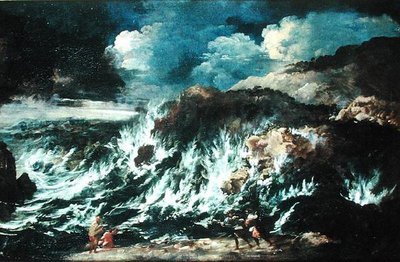 द स्टॉर्म, 1700 से पहले द्वारा Antonio Francesco Peruzzini