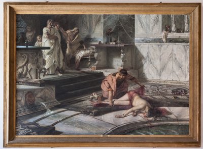 नीरो और अग्रिपिना द्वारा एंटोनियो रिज्जी