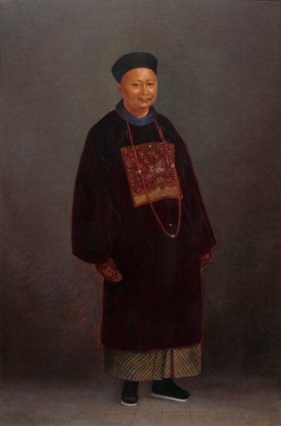 चीनी मंदारिन, सीए। 1893. द्वारा एंटोनियो ज़ेनो शिंडलर