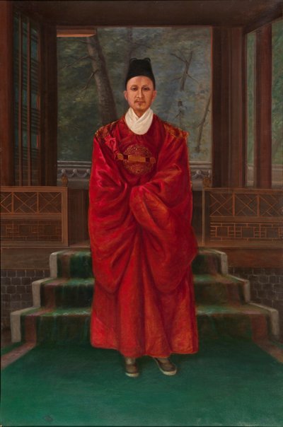 कोरिया के राजा, सीए। 1893. द्वारा एंटोनियो ज़ेनो शिंडलर