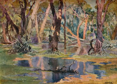 क्विंडैनिंग पूल, c1927 द्वारा आर्चीबाल्ड बर्ट्राम वेब
