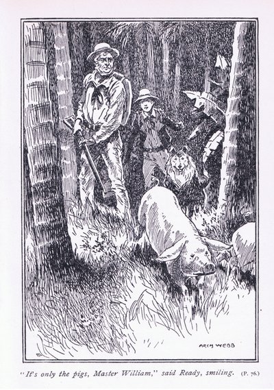 इसके केवल सूअर, मास्टर विलियम, रेडी ने कहा, 1900 द्वारा आर्चीबाल्ड वेब