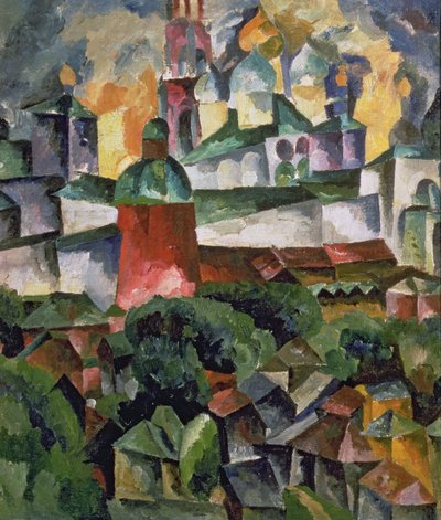 Troize-Sergiev . के पास लैंडस्केप द्वारा अरिस्तारख वासिलिविक लेंटुलोव