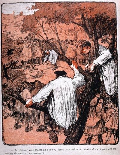 डेलानॉय द्वारा उत्तरी फ़्रांस में कॉकटेल लड़ाई - "" L'plate au Beurre"" n°134, du 24/10/1903 में द्वारा एरिस्टाइड डेलानॉय