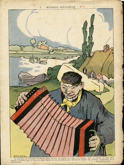 Le Rire . में एरिस्टाइड डेलानॉय (1874-1911) द्वारा चित्रण द्वारा एरिस्टाइड डेलानॉय
