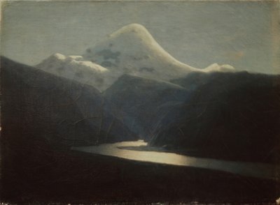 माउंट एल्ब्रस, 1870 के दशक में द्वारा आर्किप इवानोविच कुइंदज़िक