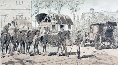 19वीं सदी के दौरान इस्तेमाल किए जाने वाले कोचों के प्रकार द्वारा आर्मंड जीन हेन्स
