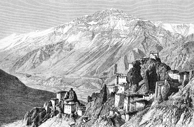 Dankar, Lahul and Spiti, India, 1895. द्वारा अरमानंद कोहल