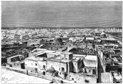 कायरवान, ट्यूनीशिया का दृश्य, c1890 द्वारा अरमानंद कोहल