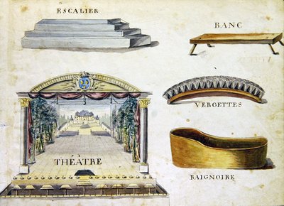 'ए फ्रेंच अल्फाबेट बुक ऑफ 1814', पब से चित्रण। चार्ल्स प्लांट फाइन आर्ट्स द्वारा द्वारा अरनौद दे बेउरगार्ड