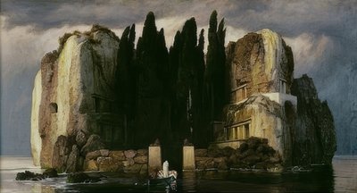 द आइल ऑफ द डेड। पांचवा संस्करण। 1886 द्वारा Arnold Böcklin