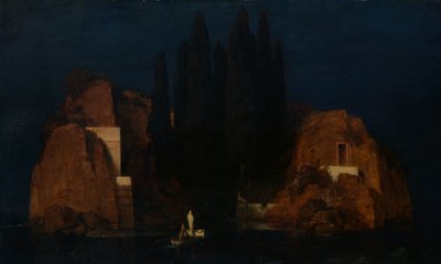 मृतकों का द्वीप, 1880। द्वारा अर्नोल्ड बोक्लिन