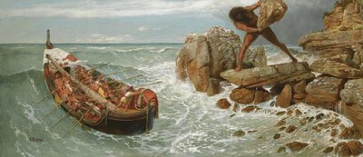 ओडीसियस और पॉलीपेमस, 1896 द्वारा Arnold Böcklin