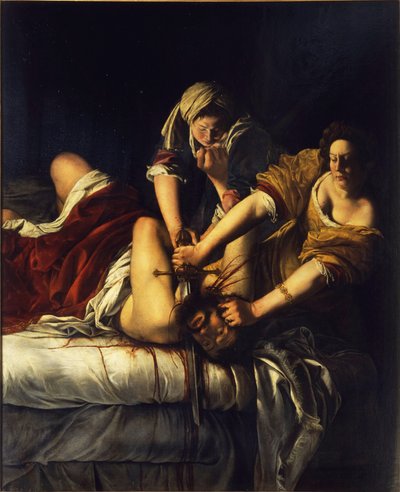 गिउडिट्टा डिकैपिटा ओलोफर्न द्वारा Artemisia Gentileschi