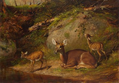डो और टू फवन्स, 1882। द्वारा आर्थर फिट्ज़विलियम टैट