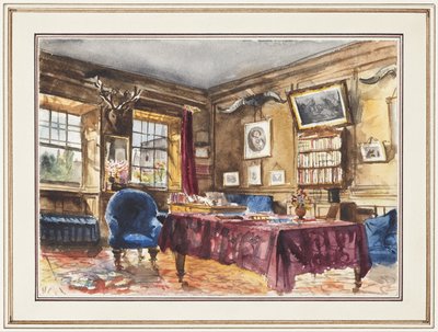 Pynson Wilmot Bennitt&39;s Room, Trinity College, Oxford द्वारा आर्थर फ्रेडरिक पायने