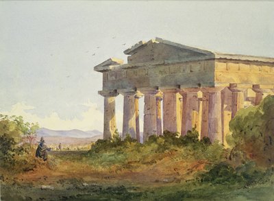 Paestum में लैंडस्केप द्वारा आर्थर ग्लेनी