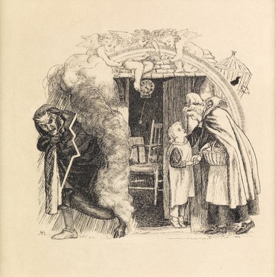 लिटिल कीपर, 1871 द्वारा आर्थर ह्यूजेस