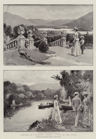 आयरलैंड हॉलिडे रिज़ॉर्ट के रूप में, दक्षिण में एक टूर द्वारा आर्थर केम्प तेबी