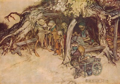 1908, 1923, मेरे छोटे कल्पित कोट बनाने के लिए द्वारा आर्थर रैकहम