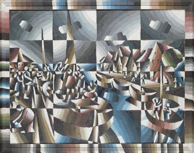 हार्बर पिक्चर, 1921 द्वारा Arthur Segal