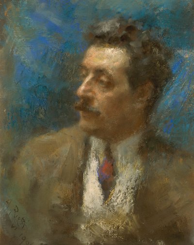 जियाकोमो पुक्किनी का पोर्ट्रेट द्वारा Arturo Rietti
