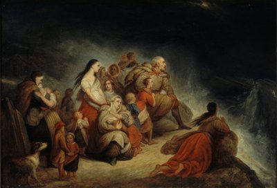 टेम्पेस्ट, सीए 1820। द्वारा ऐरी शेफ़र