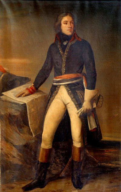 एरी शेफ़र (1795-1858) 1835 पेरिस, मुसी डे ल'आर्मी द्वारा पेंटिंग जनरल लाज़ारे लुई होचे (1768-1797) का चित्र द्वारा ऐरी शेफ़र