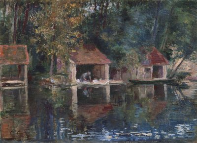 Grez-sur-Loing में वाशिंग प्लेस द्वारा असई चु