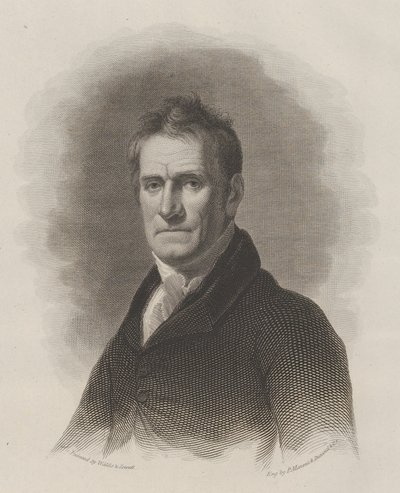 Cadwallader डेविड कोल्डेन, न्यूयॉर्क शहर के मेयर, सीए। 1825 द्वारा पीटर मैवरिक