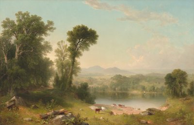 देहाती लैंडस्केप, 1861। द्वारा एशर ब्राउन डूरंड