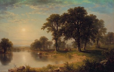 ग्रीष्मकालीन दोपहर, 1865। द्वारा Asher Brown Durand