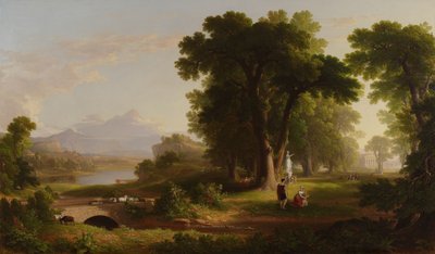 द मॉर्निंग ऑफ लाइफ, 1840 द्वारा एशर ब्राउन डूरंड