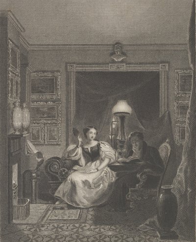 द वाइफ, 1829। द्वारा एशर ब्राउन डूरंड