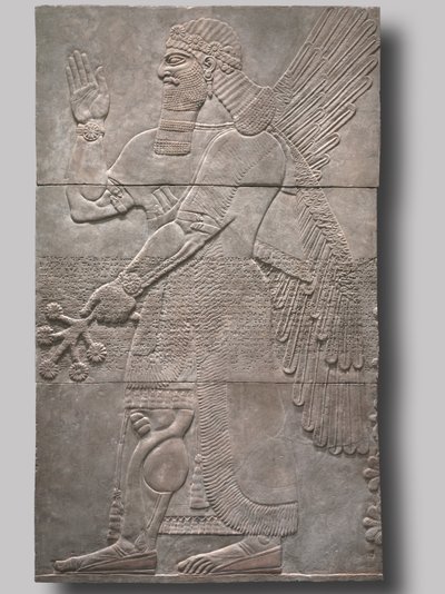 लविंग प्रोटेक्टिव स्पिरिट, 883-859 ई.पू. द्वारा असीरियन